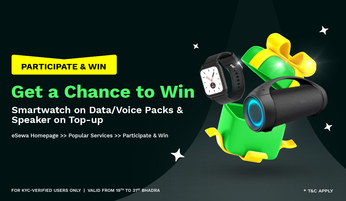 Participate and Win with eSewa
