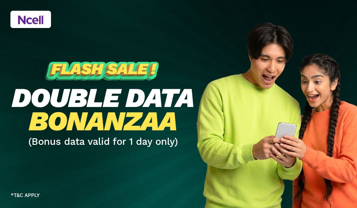 Ncell Double Data Bonanza Sale: Buy Data Packs from eSewa