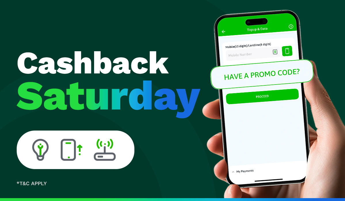 Make Every Saturday Rewarding with Cashback Saturday