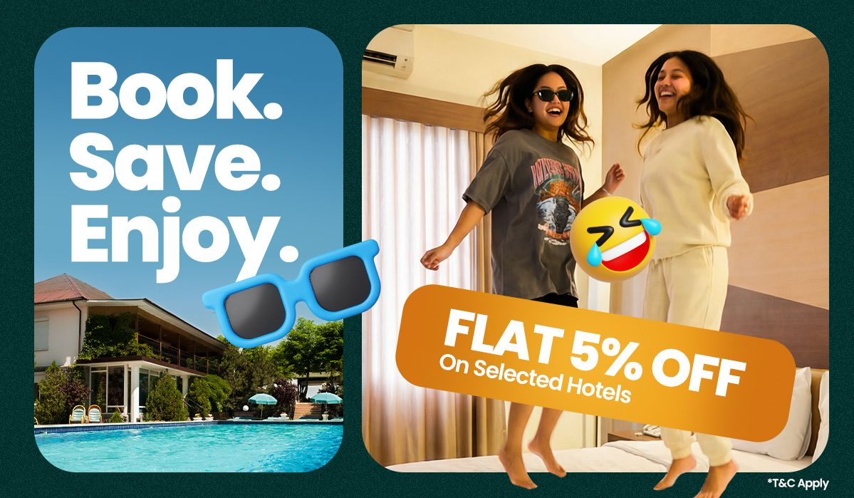Book, Save, Enjoy - 5% Off Selected Stays