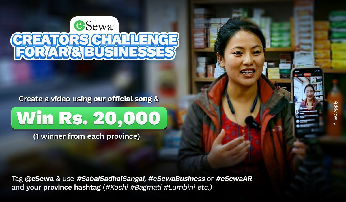 eSewa Authorized Representatives (ARs) and Businesses Challenge