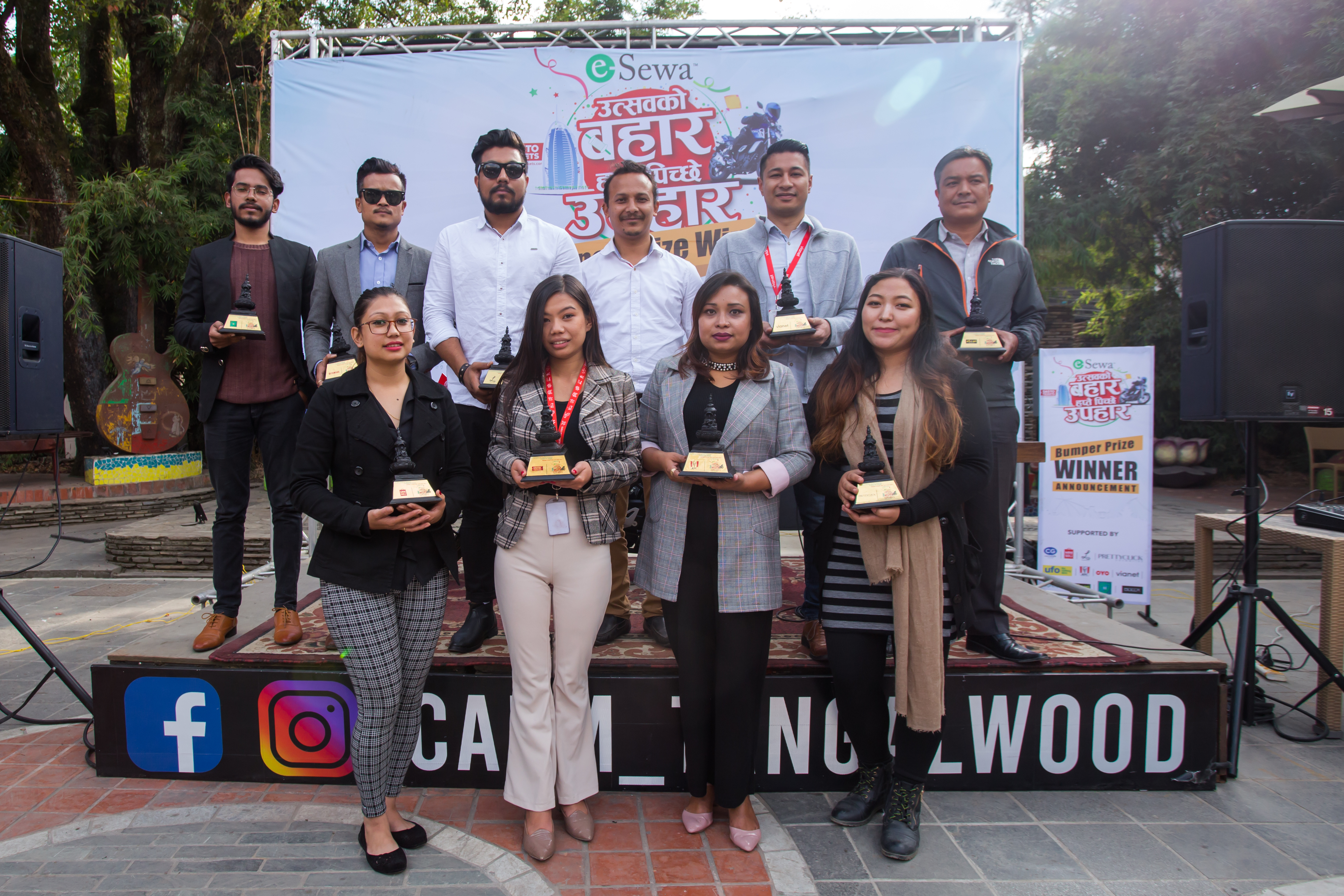Successful completion of eSewa "उत्सवको बहार हप्तै पिच्छे उपहार"