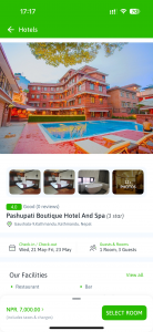 Do you know you can book hotels via eSewa?