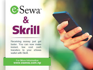 अब नेपालमै स्क्रिलमा रहेको रकम इसेवाबाट चलाउन सकिने