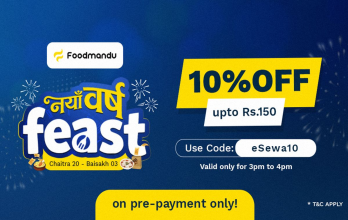 Foodmandu Naya Barsha Feast with eSewa: Cashback on Food Orders