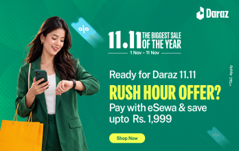 Daraz 11.11 Sale: Shop More and Save More with Exclusive eSewa Discounts!