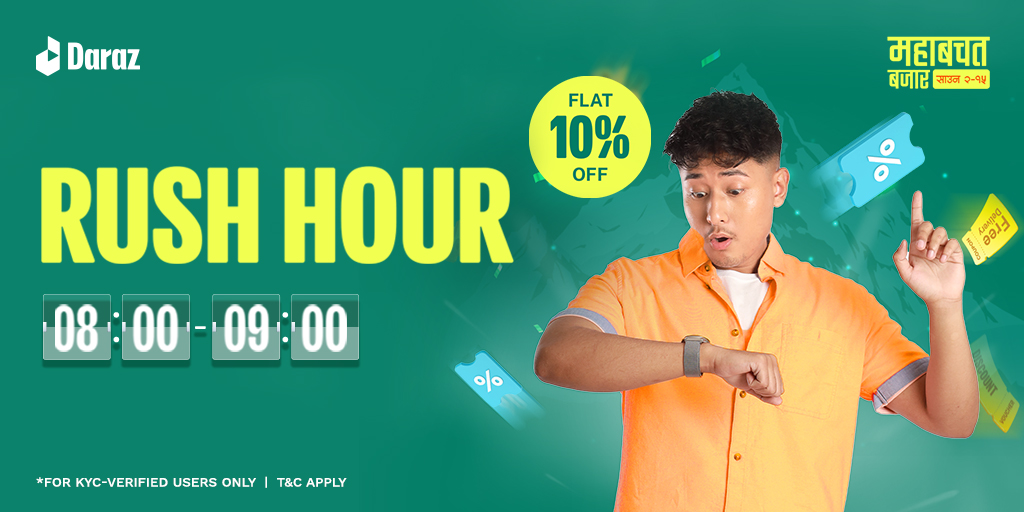 Daraz Mahabachat Bazaar is Back - Enjoy Insane Deals with eSewa! 