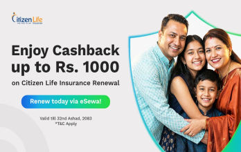Enjoy Special Cashback on Citizen Life Insurance Renewal