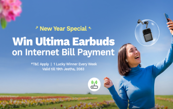 Internet Bill Payment Offer: Win Ultima Earbuds Weekly