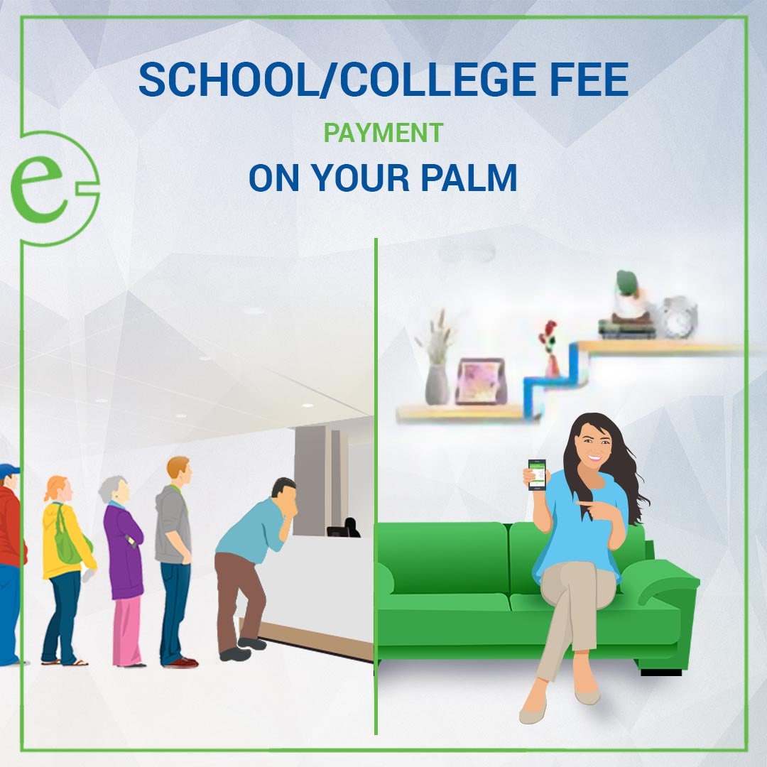 School,college fee payemnt on your palm