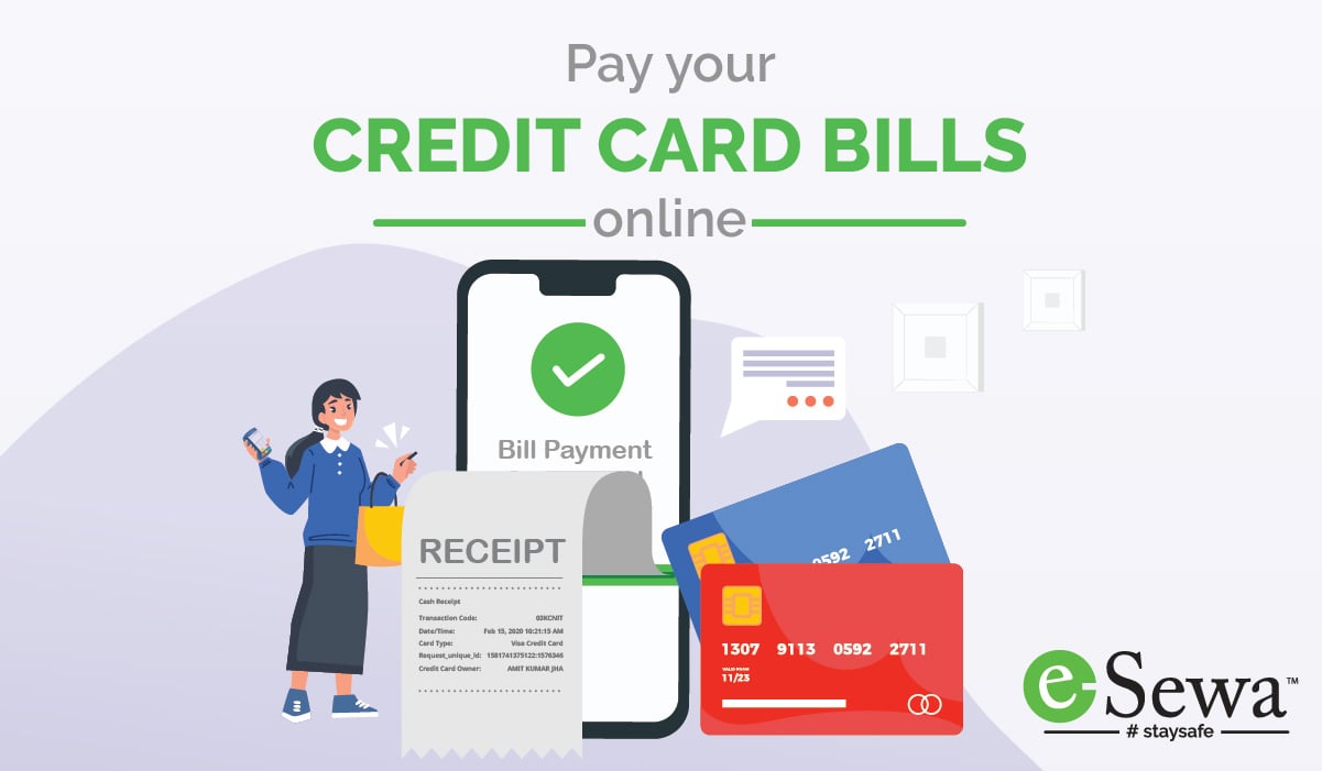 Pay your credit card bills with eSewa now