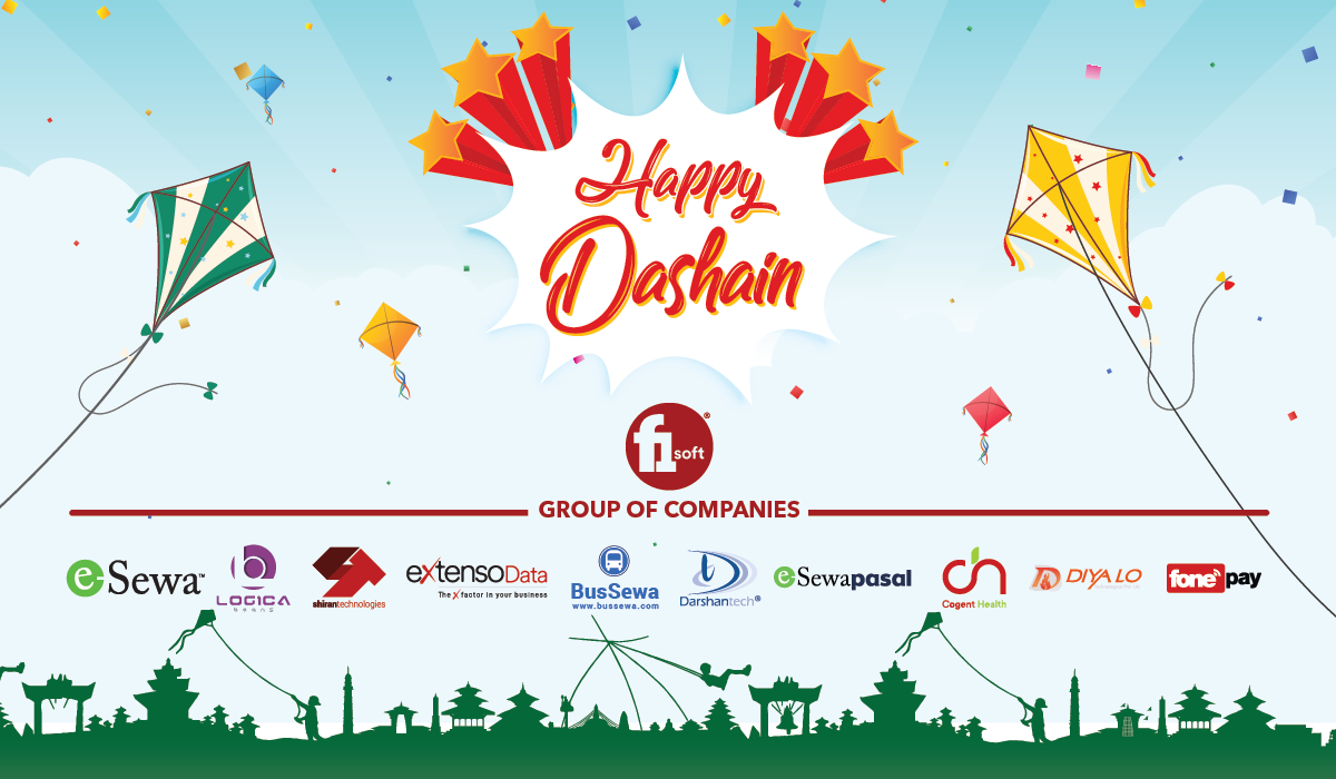 Happy Dashain from F1Soft and a group of companies