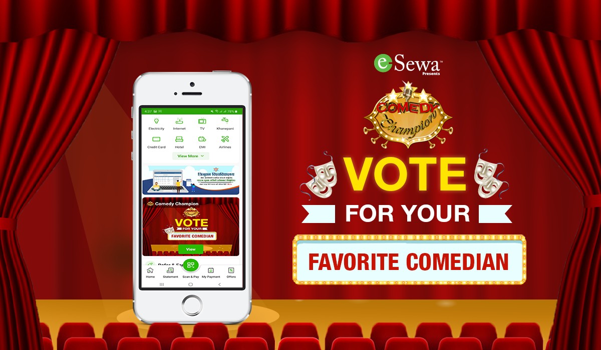 Vote for your favorite comedian of Comedy Champion