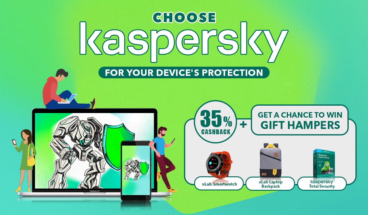 Choose kaspersky antivirus for your device protection