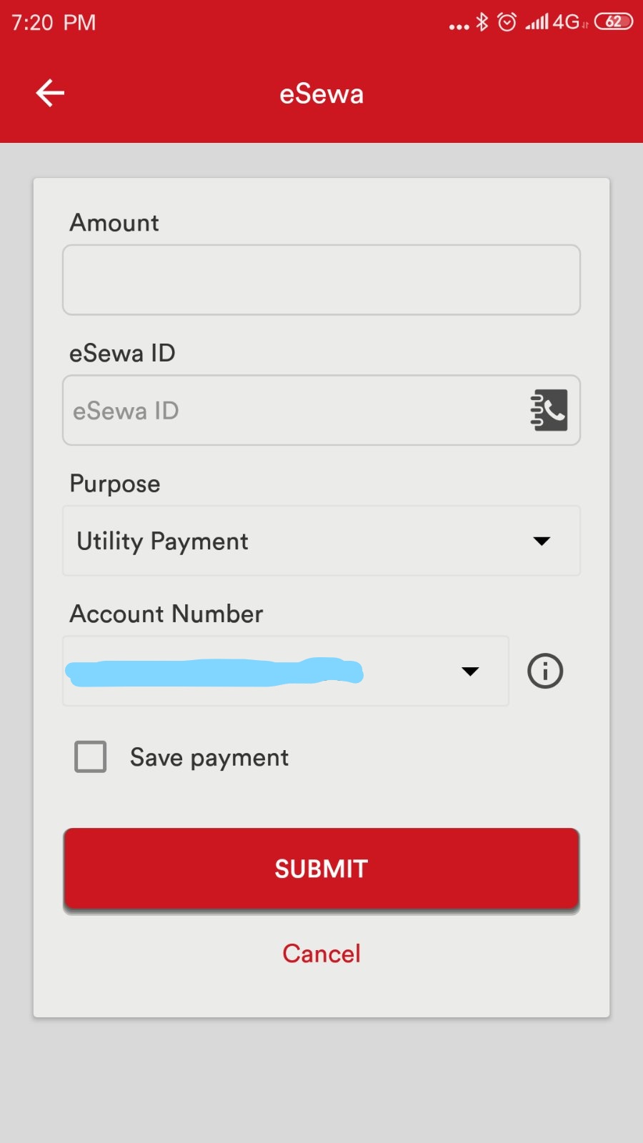 Load funds to eSewa from Prabhu Bank Ltd. Mobile banking - eSewa