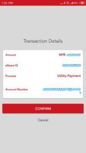 Your Transactions Detail