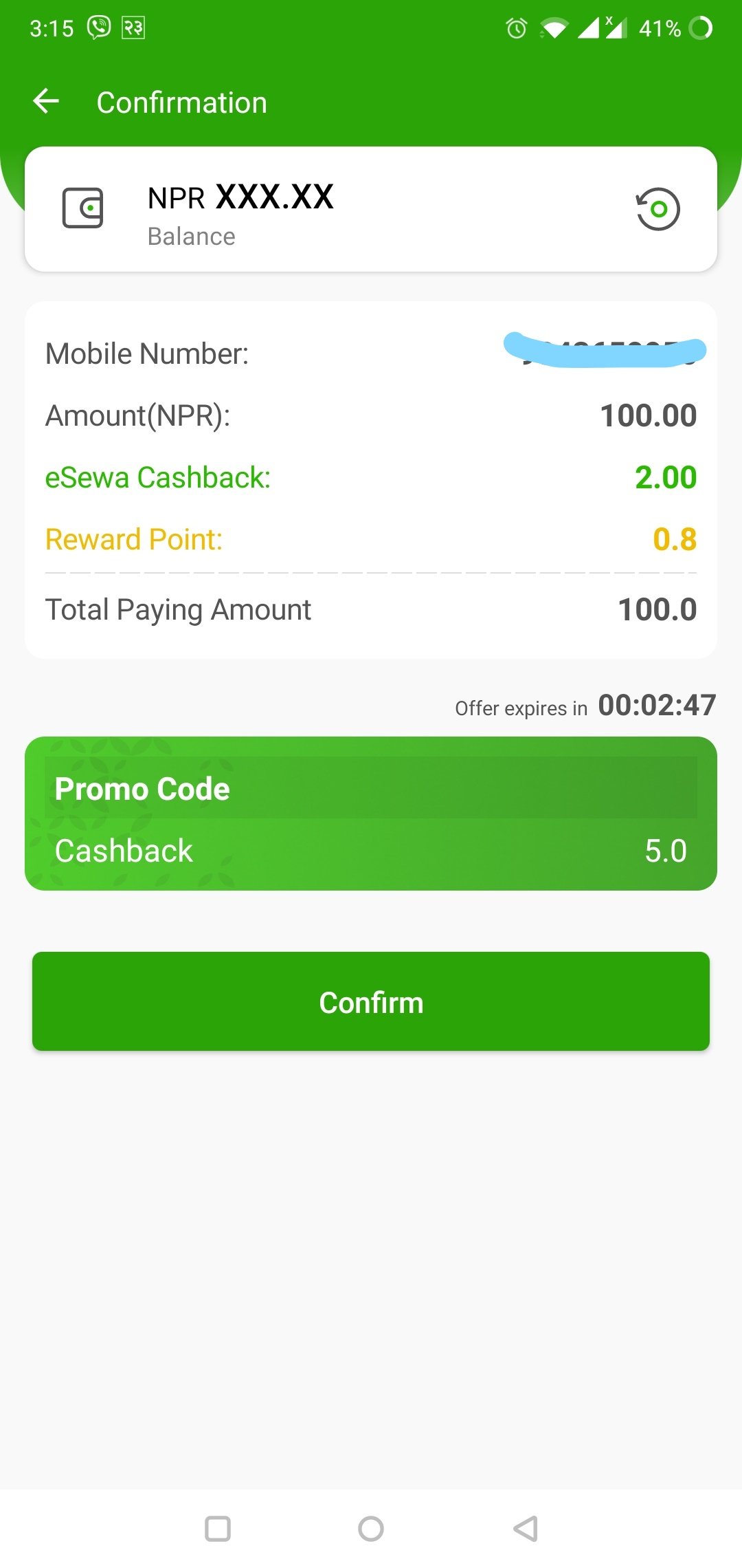 How to use eSewa Promo code? - eSewa