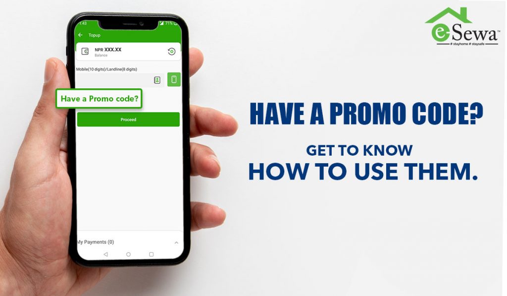 How to use eSewa Promo code? eSewa