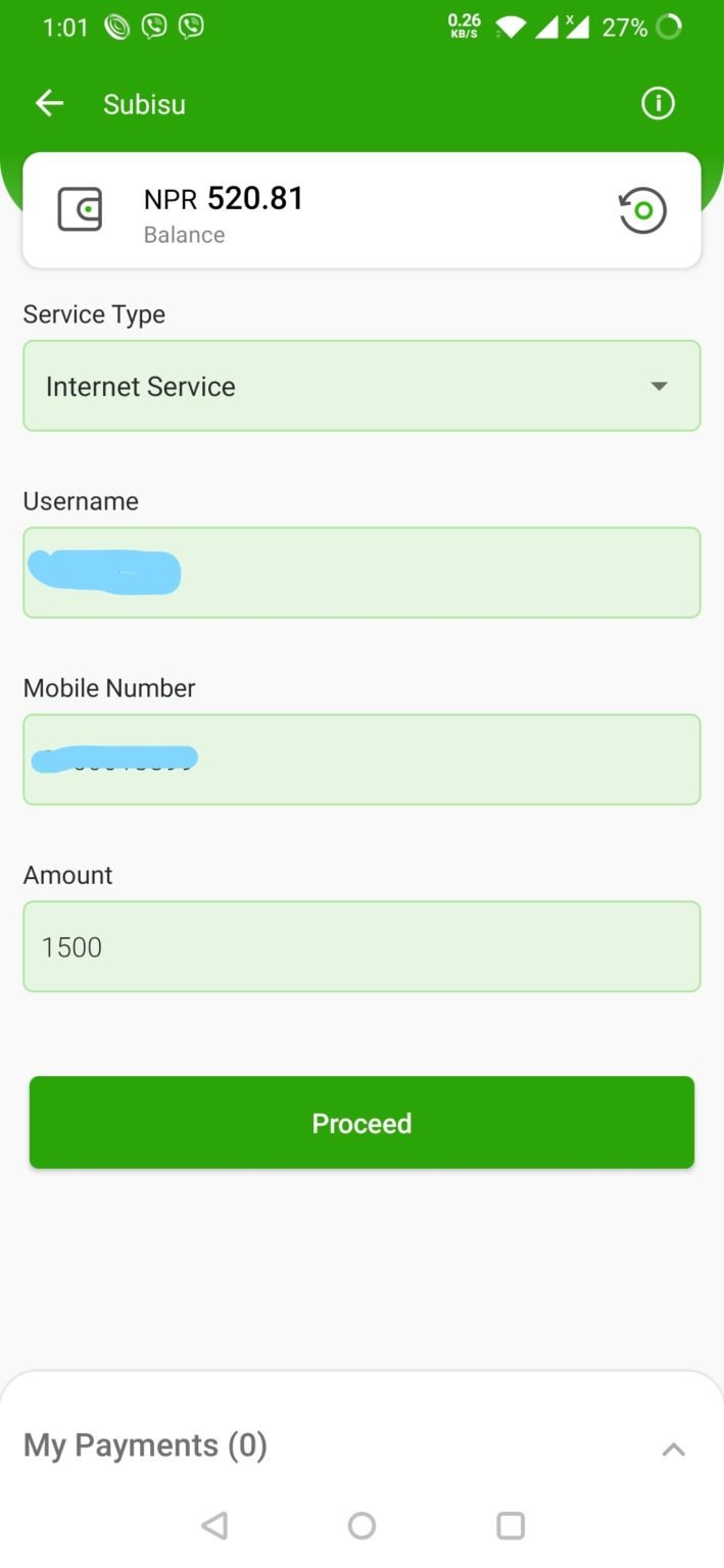 How to Pay Subisu Internet Bills using eSewa - eSewa