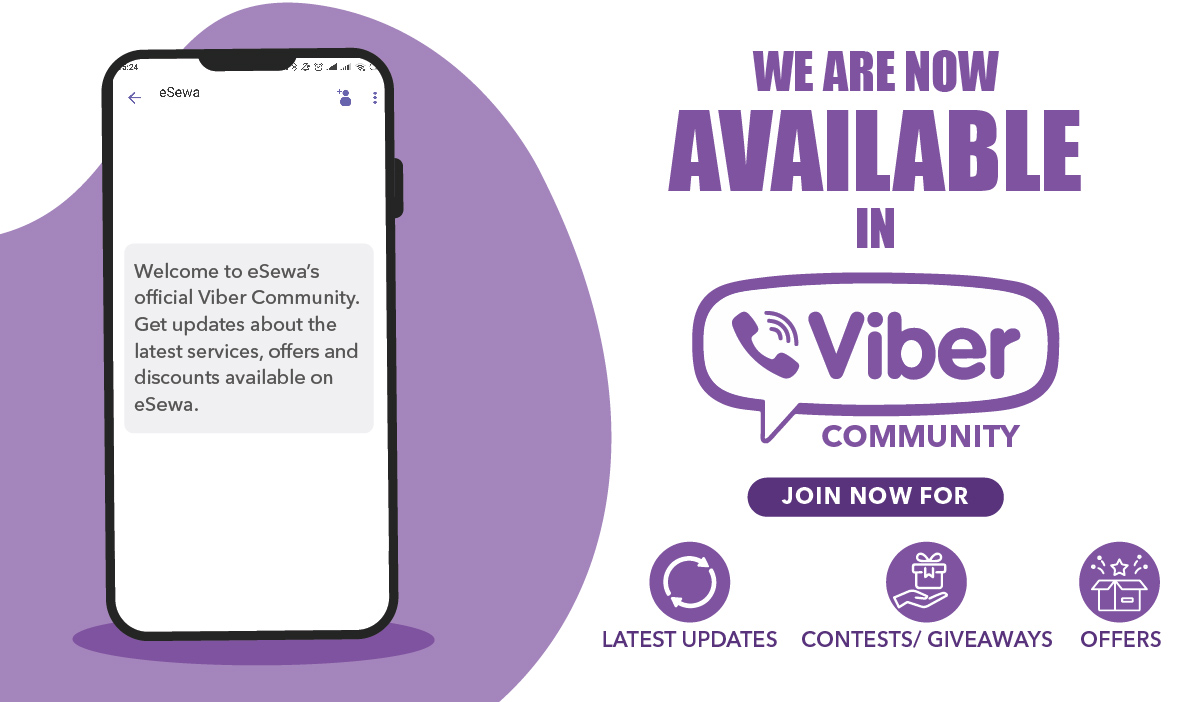 Connect with eSewa through viber community