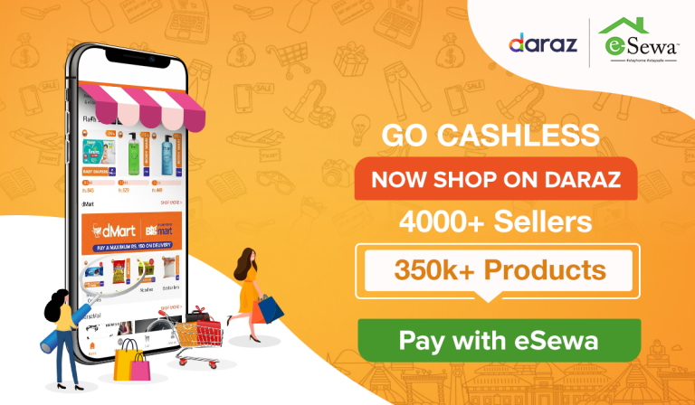 Order online from Daraz, Pay using eSewa - eSewa