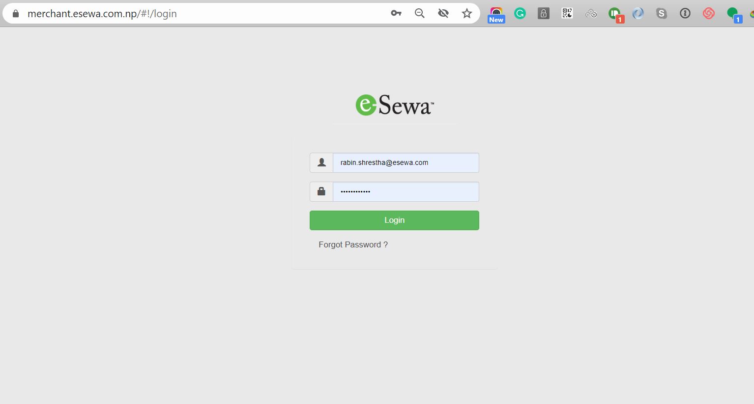 Merchant Panel Guide for Depository Participants eSewa