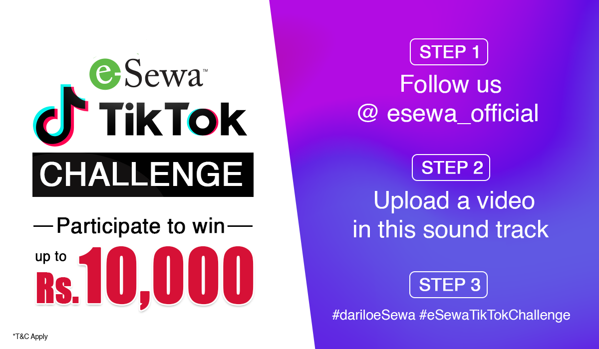 eSewa TikTok Challenge 2021