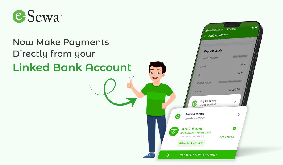 Make payments directly from Linked Bank Account