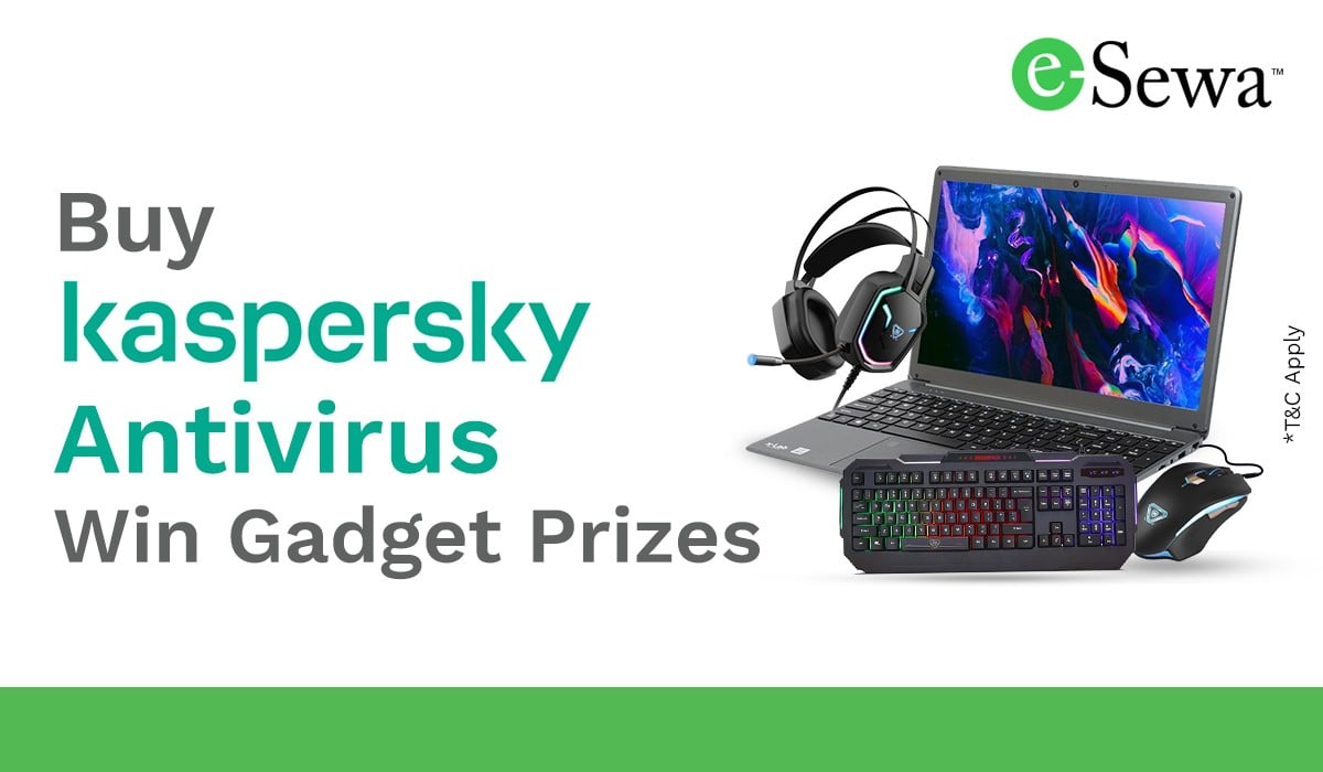 Win Gadget Prizes with Kaspersky from eSewa
